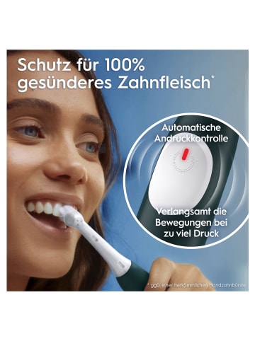 Oral-B Elektrische Zahnbürste "iO Series 2 + Reiseetui" in Grün