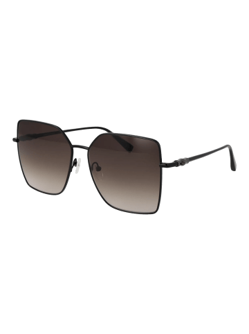 Longchamp Frauen Sonnenbrille Schmetterling Schwarz