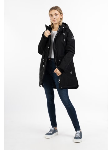 DreiMaster Damen Winterjacke in Schwarz