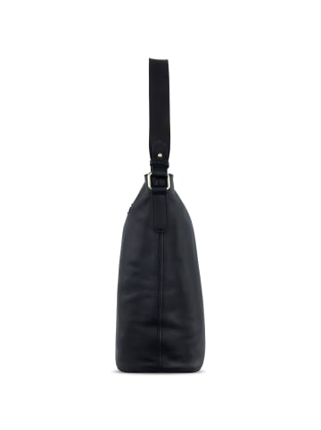 KLONDIKE 1896 Rush Samanta Schultertasche Leder 27 cm in schwarz