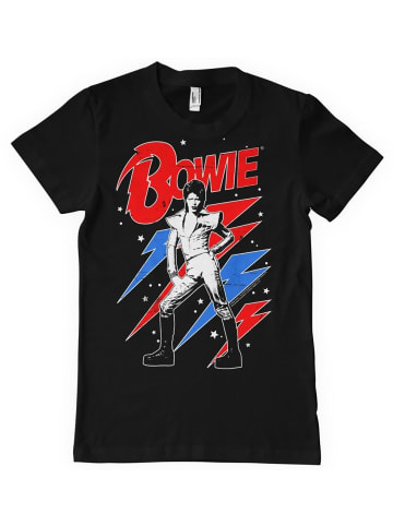 David Bowie T-Shirt "Lightning Bolt T-Shirt" in Schwarz