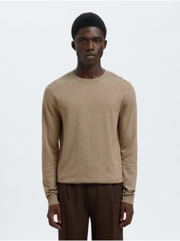 Selected Pullover in savannah tan