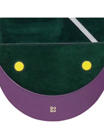 DuDu Schultertasche Leder 23 cm lawn