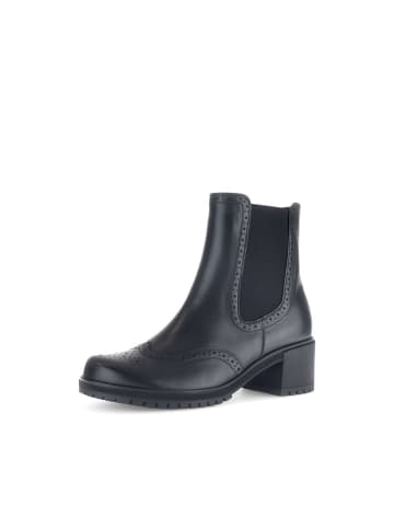 Gabor Fashion Chelsea Boots in schwarz