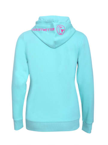 SCHIETWETTER SCHIETWETTER Hoodie Frieda SW Stick in mint-pink