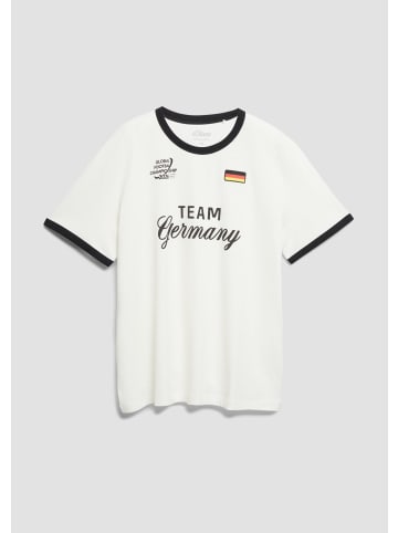 s.Oliver T-Shirt in 02D1_creme