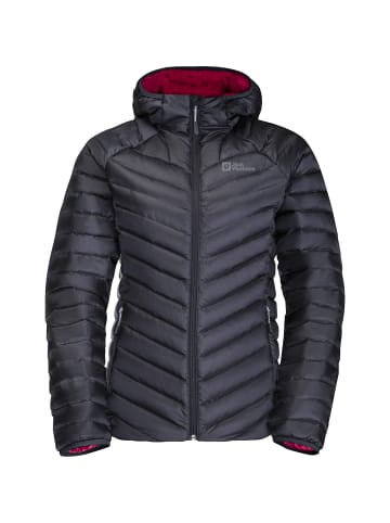 Jack Wolfskin Hoody Passamani in Schiefer