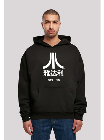 F4NT4STIC Heavy Hoodie Atari Beijing Retro Arcade Games in schwarz