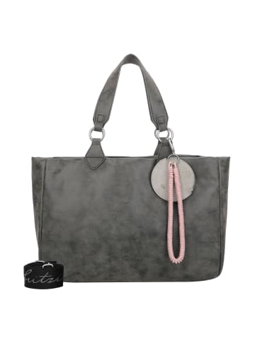 Fritzi aus Preußen Izzy Vintage Shopper Tasche 42 cm black idol