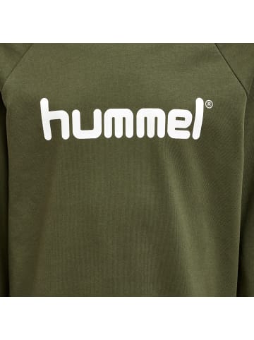 Hummel Hummel Cotton Kapuzenpullover Hmlgo Multisport Kinder Atmungsaktiv in GRAPE LEAF