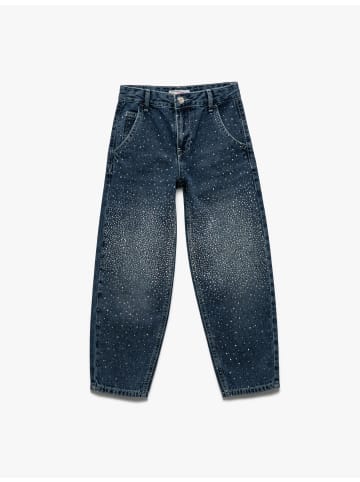 KOTON HOSEN in Mittel Indigo