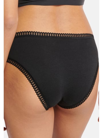 Sloggi Mini Slip GO Crush in Schwarz / Blau