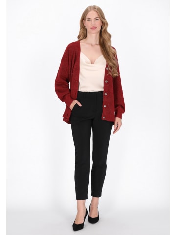 DreiMaster Women Cardigan in wine red