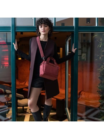 Reisenthel allrounder cross - Schultertasche 24 cm (twist maroon) in twist maroon