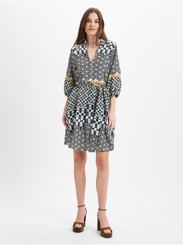 Marc O'Polo Kleid in anthrazit gelb - 0001