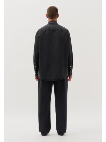 Studio Seidensticker Denimhemd Oversized in Schwarz
