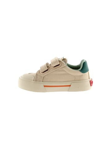 Victoria Klettverschluss-Sneaker für Kinder Beige