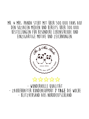 Mr. & Mrs. Panda Damen Brieftasche Axolotl Freundin mit Spruch in Weiß