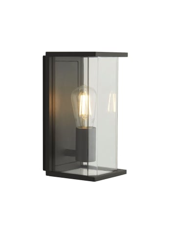 Licht-Erlebnisse Außen Wandlampe (B)13 x (H)27 cm in Dunkelgrau