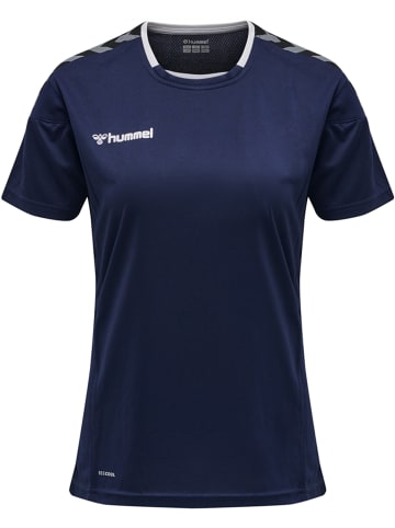 Hummel Hummel T-Shirt Hmlauthentic Multisport Damen Atmungsaktiv Feuchtigkeitsabsorbierenden in MARINE