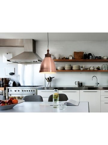 näve Pendelleuchte "PINHEAD" in kupfer - (L)25 cm x (B)25 cm x (H)126.5 cm