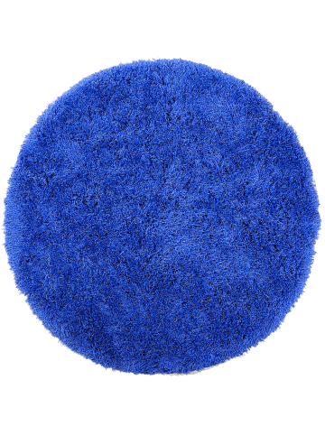 Beliani Shaggy CIDE in Blau - (W) 140 x (H) 7 x (L) 140 cm
