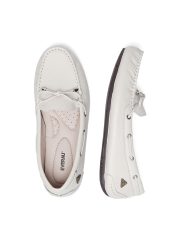EVERAU Australia Leder Loafer - Grebes in Weiß