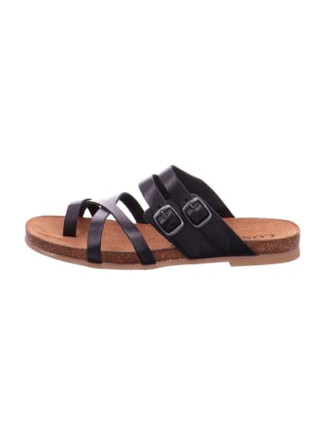 Cosmos Comfort Zehentrenner in Schwarz