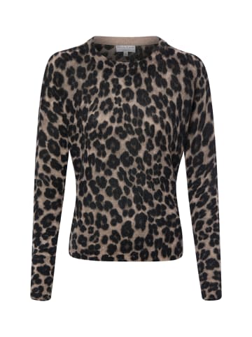 Marie Lund Strickpullover in melange schwarz - 0001