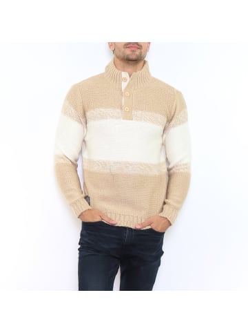 HopenLife Pullover EMOGEN in Beige