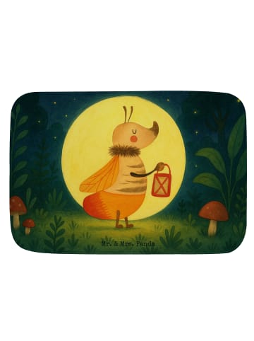 Mr. & Mrs. Panda Badteppich Glühwürmchen Design ohne Spruch in Weiß