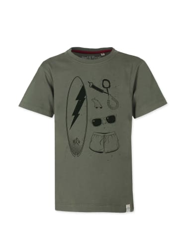 Band of Rascals T-Shirt " Surf Parts " in oliv