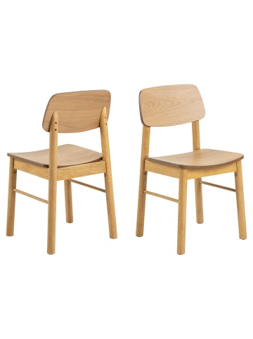 ebuy24 Esszimmerstuhl Barlow Natur 2er Set