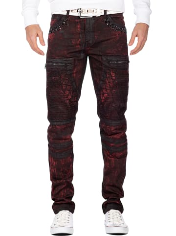 Cipo & Baxx Jeans in Bordeaux