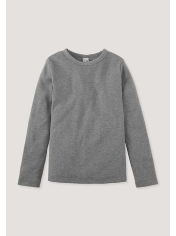 Hessnatur Rib Shirt in grau