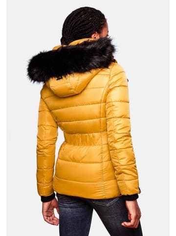 Navahoo Winterjacke Zuckerbiene in Gelb