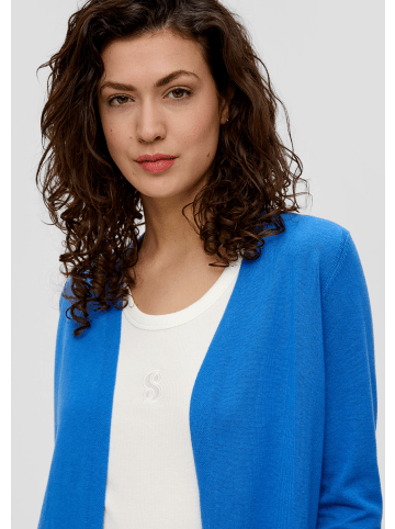 s.Oliver Strickjacke langarm in Blau