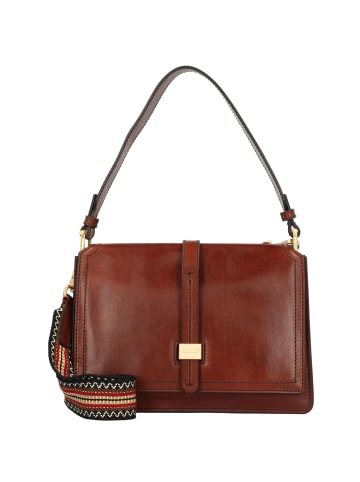 The Bridge Beatrice Schultertasche Leder 30 cm in marrone