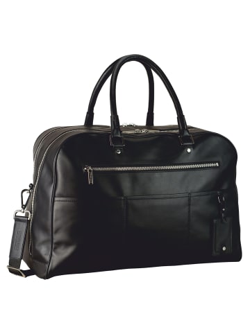 Leonhard Heyden Montreal Weekender Reisetasche Leder 52 cm in schwarz