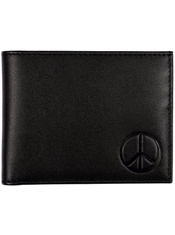 oxmox Leather Geldbörse RFID Schutz Leder 10.5 cm in peace