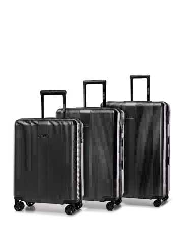 Wittchen POLYCARBONATE LUGGAGE SET 3 PCS in Black 2
