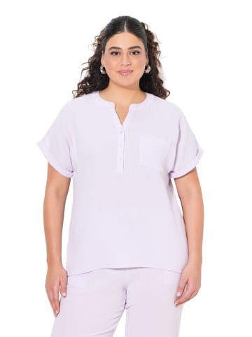Ulla Popken Bluse in lavendel