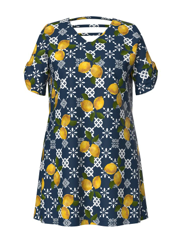 Ulla Popken Midikleid in dunkelblau