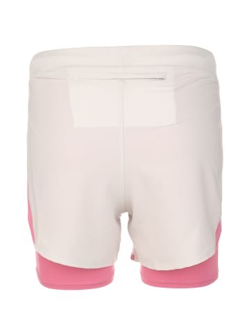 Under Armour 2-in-1-Shorts Fly By Elite 2-in-1 in rosa / beige