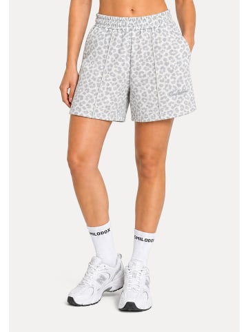 SMILODOX LEO Shorts Zumira in Grau Leo