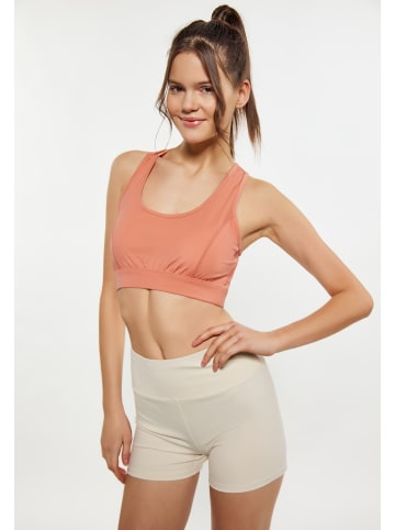 myMO ATHLSR Damen Crop-Top in Pfirsich