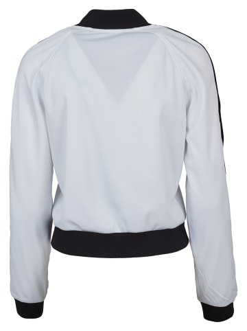 Urban Classics Trainingsjacken in wht/blk/wht