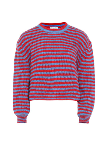 Libbi Sweater in ROT BLAU STREIFEN