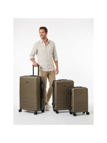 Camel Active Hanoi 4 Rollen Kofferset 3-teilig mit Dehnfalte khaki