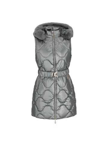 faina Women Vest in sage green